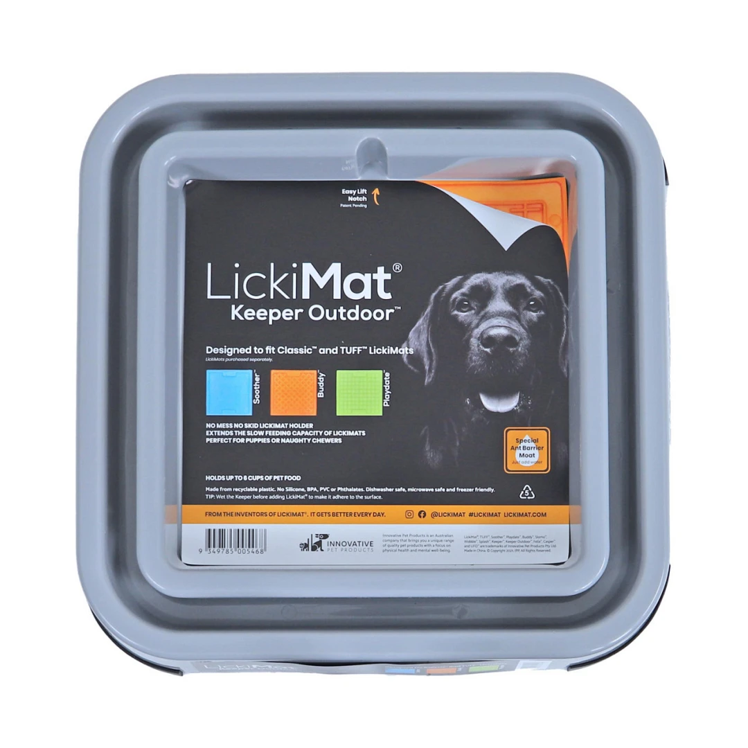 Lickimat Keeper Outdoor Grijs - Image 3
