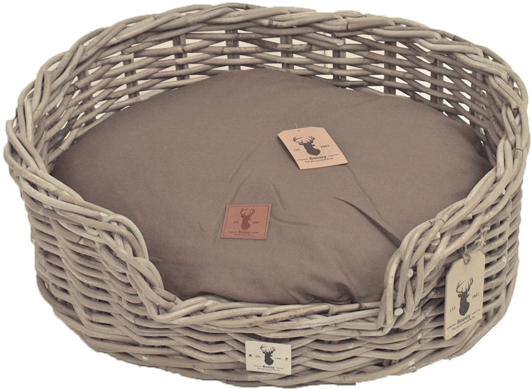 Boony EST. 1941 Ligkussen Ovaal Basic Brown - Image 2