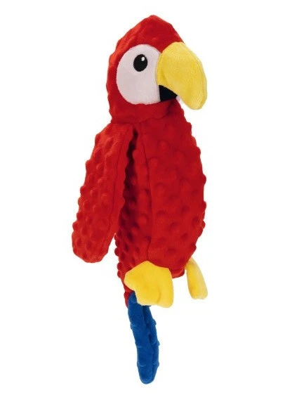 Beeztees Hondenspeelgoed Papegaai Lor Rood