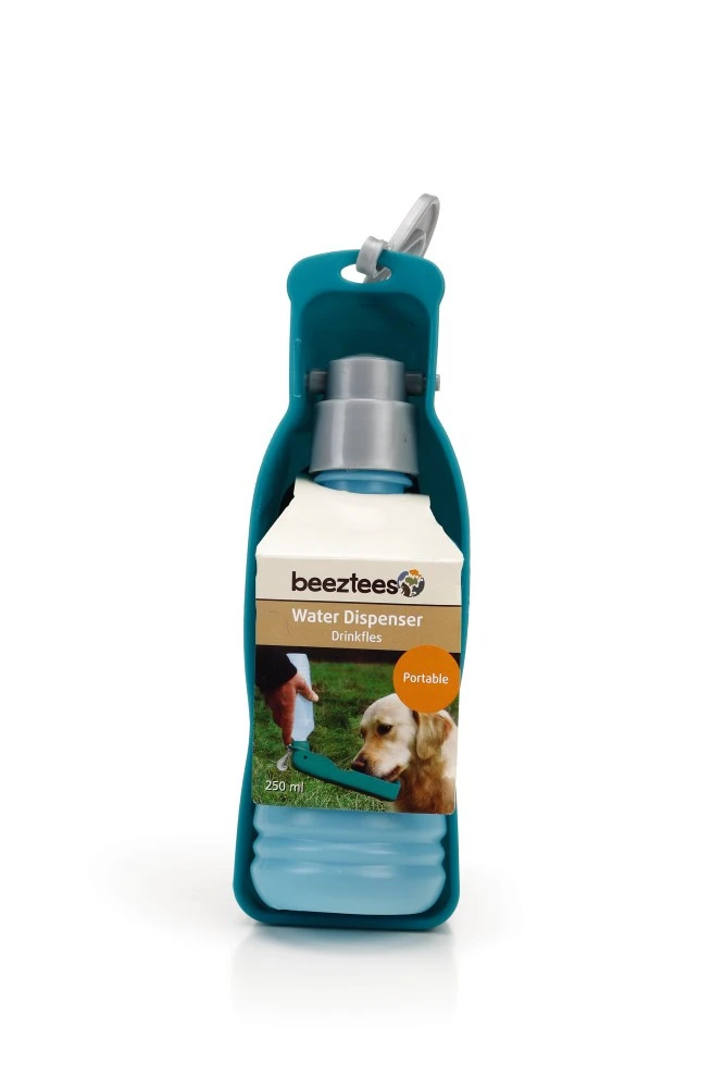 Beeztees Drinkfles Draagbaar Met Clip Blauw - Image 3