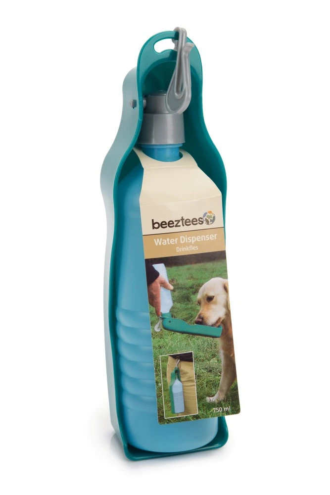 Beeztees Drinkfles Draagbaar Met Clip Blauw - Image 8