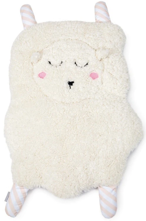 Beeztees Puppy Vloerkussen Shaggy Wit