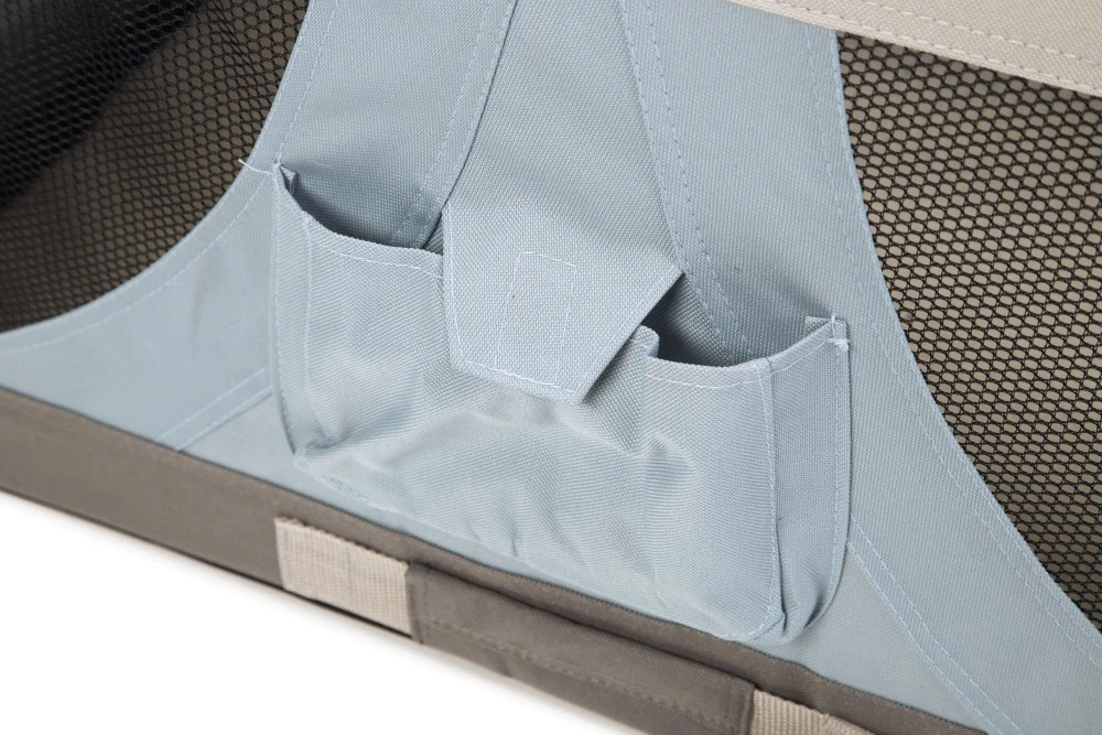 Beeztees Nylon Bench Travel Time Lichtblauw - Image 7