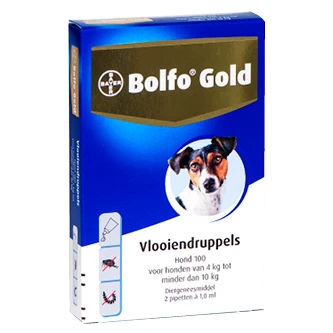 Bolfo Gold 100 Hond 2 Pipetten