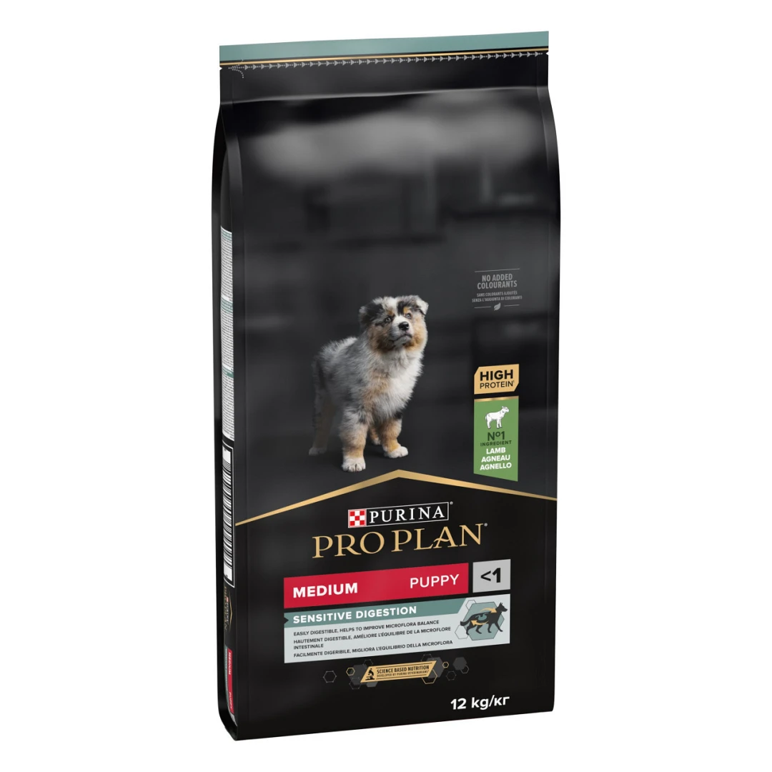 Pro Plan Medium Puppy Sensitive Digestion Lam 12 Kg