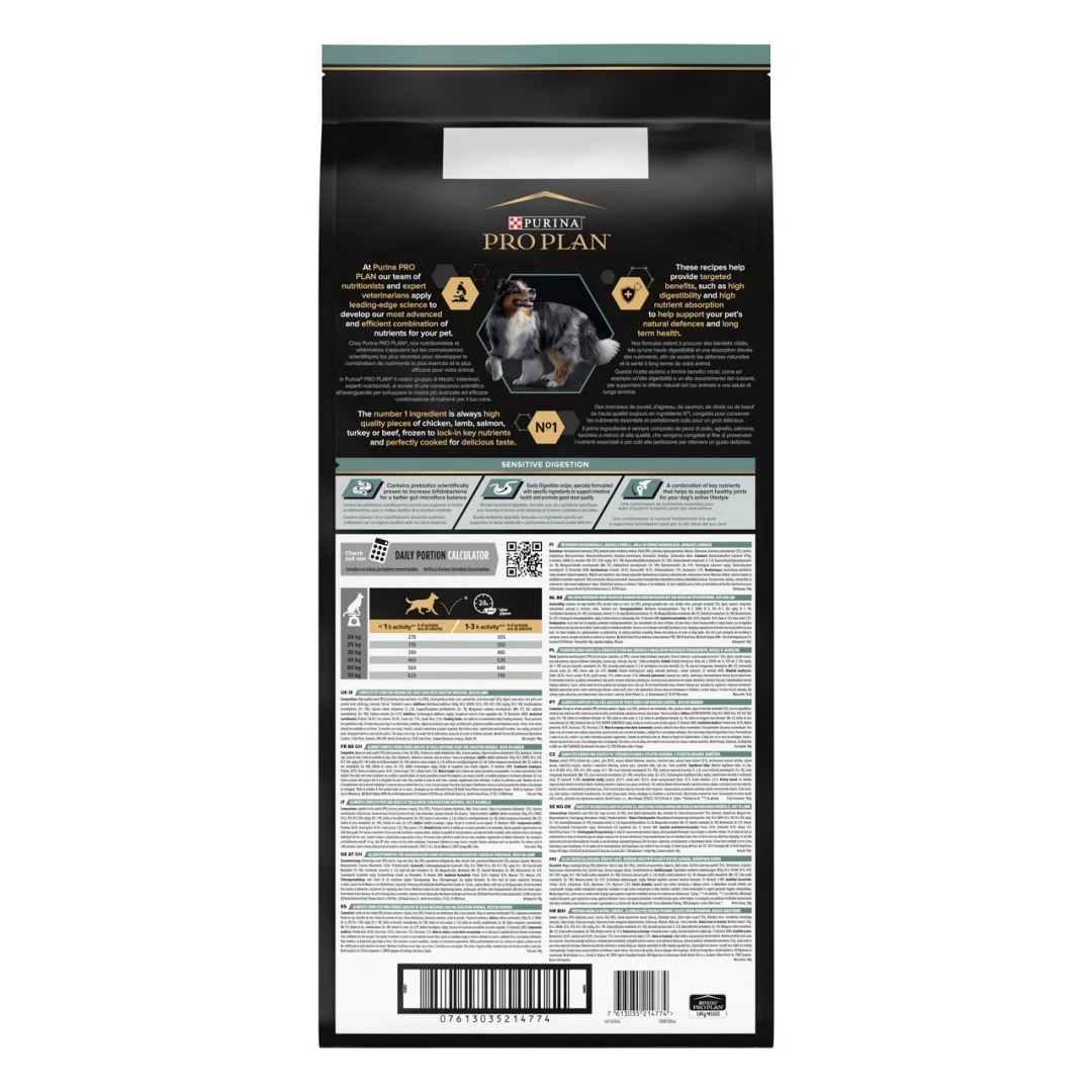 Pro Plan Medium Adult Sensitive Digestion Lam 14 Kg - Afbeelding 2