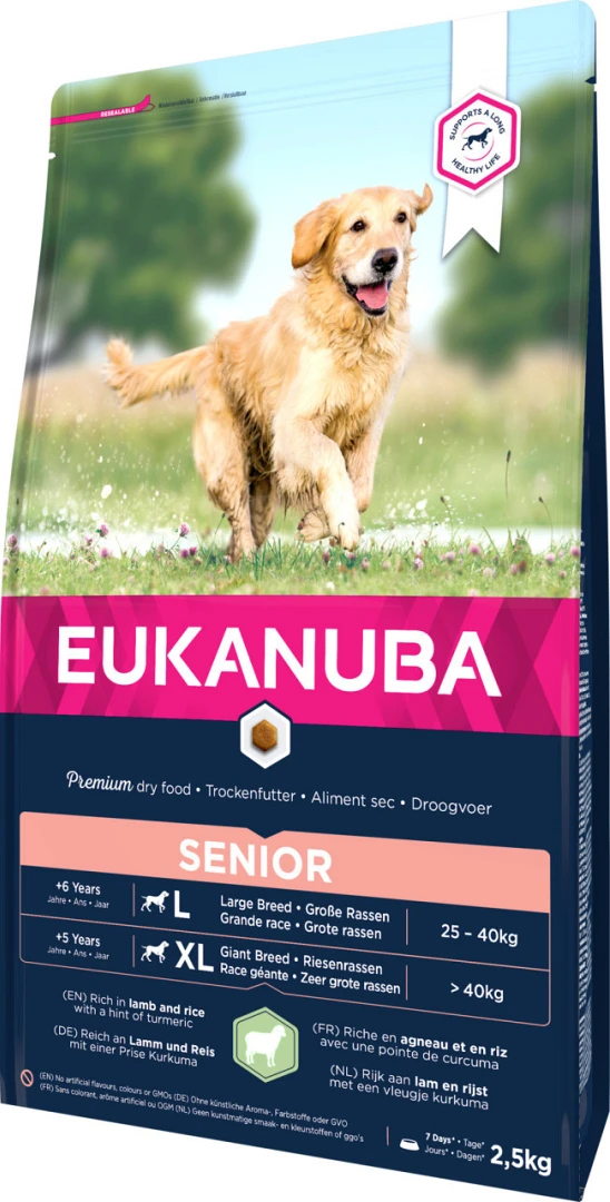 Eukanuba Hondenvoer Senior Large Lamb & Rice 2,5 Kg - Image 2