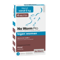 No Worm Pro Hond 4 Tabletten