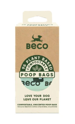 Beco Pets Poepzakjes Composteerbaar 8 X 12 St