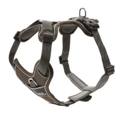 Hunter Hondentuig Divo Bruin/Grijs