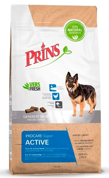 Prins Hondenvoer ProCare Super Active 20 Kg