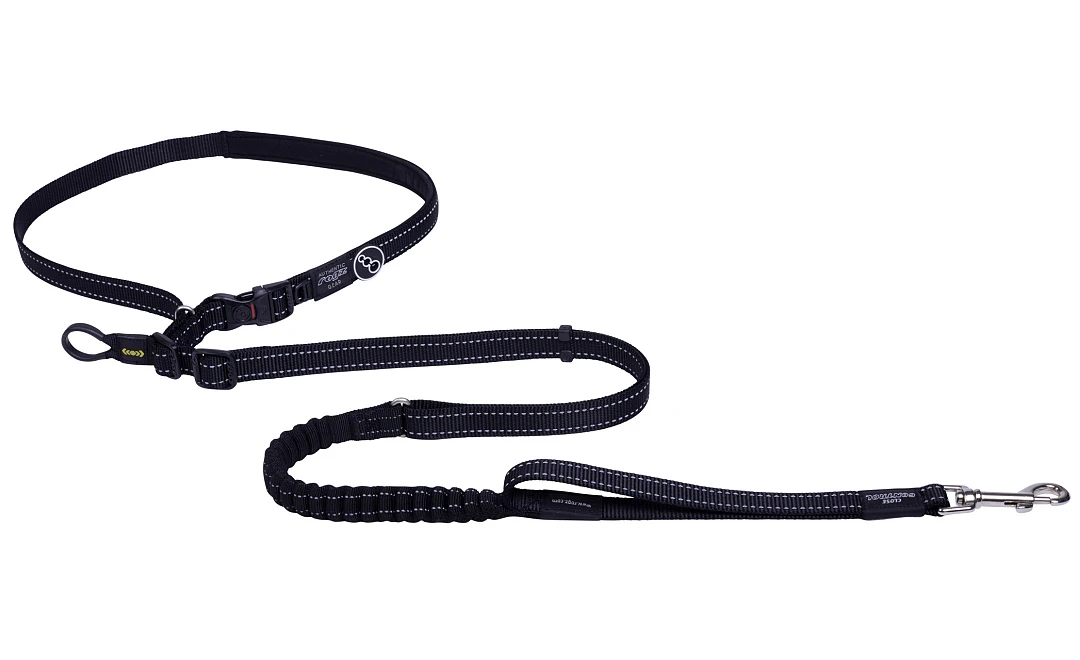 Rogz Utility Hondenlijn Handsfree Black - Image 3