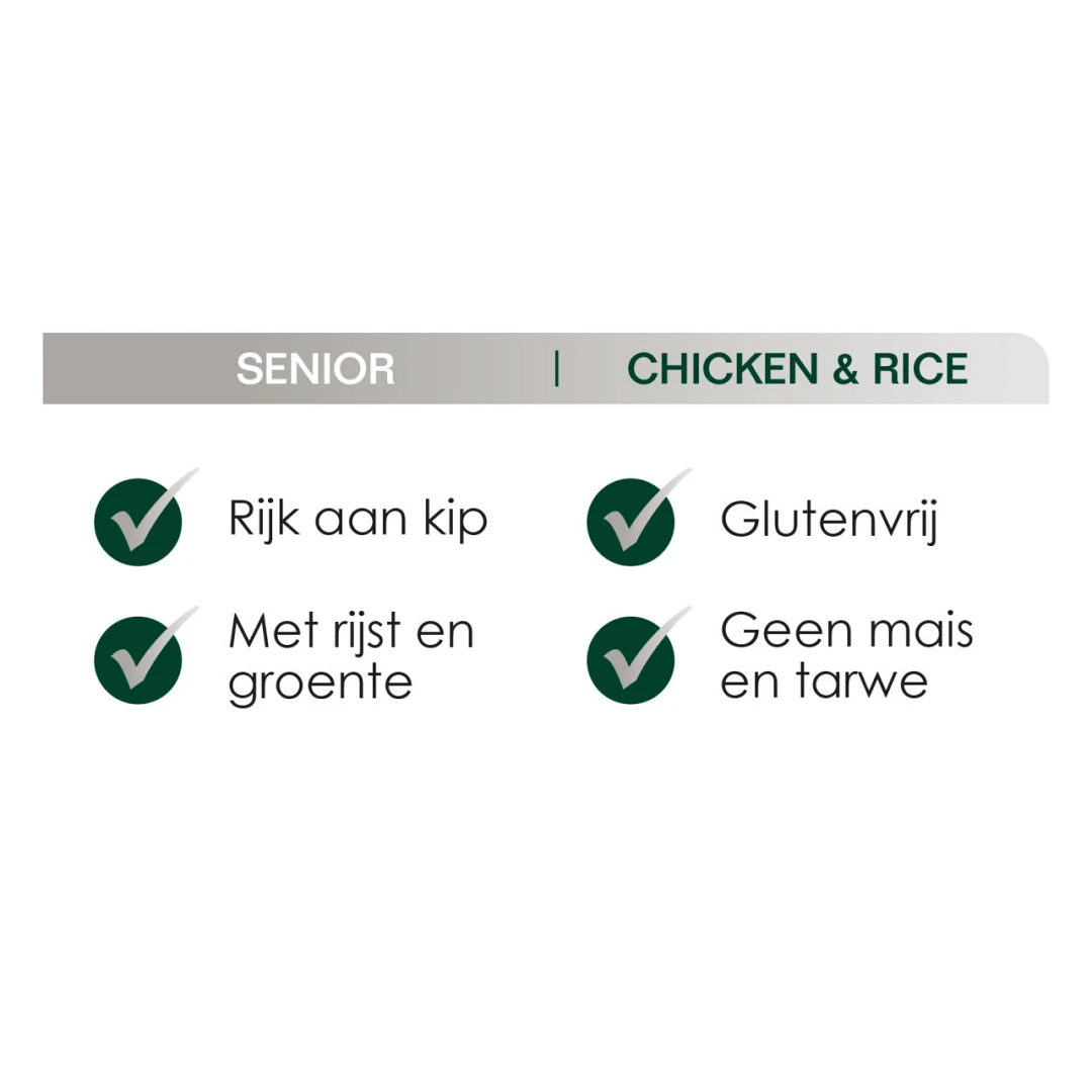 Premium Care Original Senior Chicken & Rice 12 Kg - Image 2
